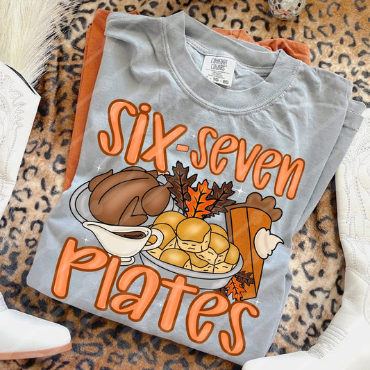 6-7 Plates Shirt/Long Sleeve/Crewneck/Hoodie