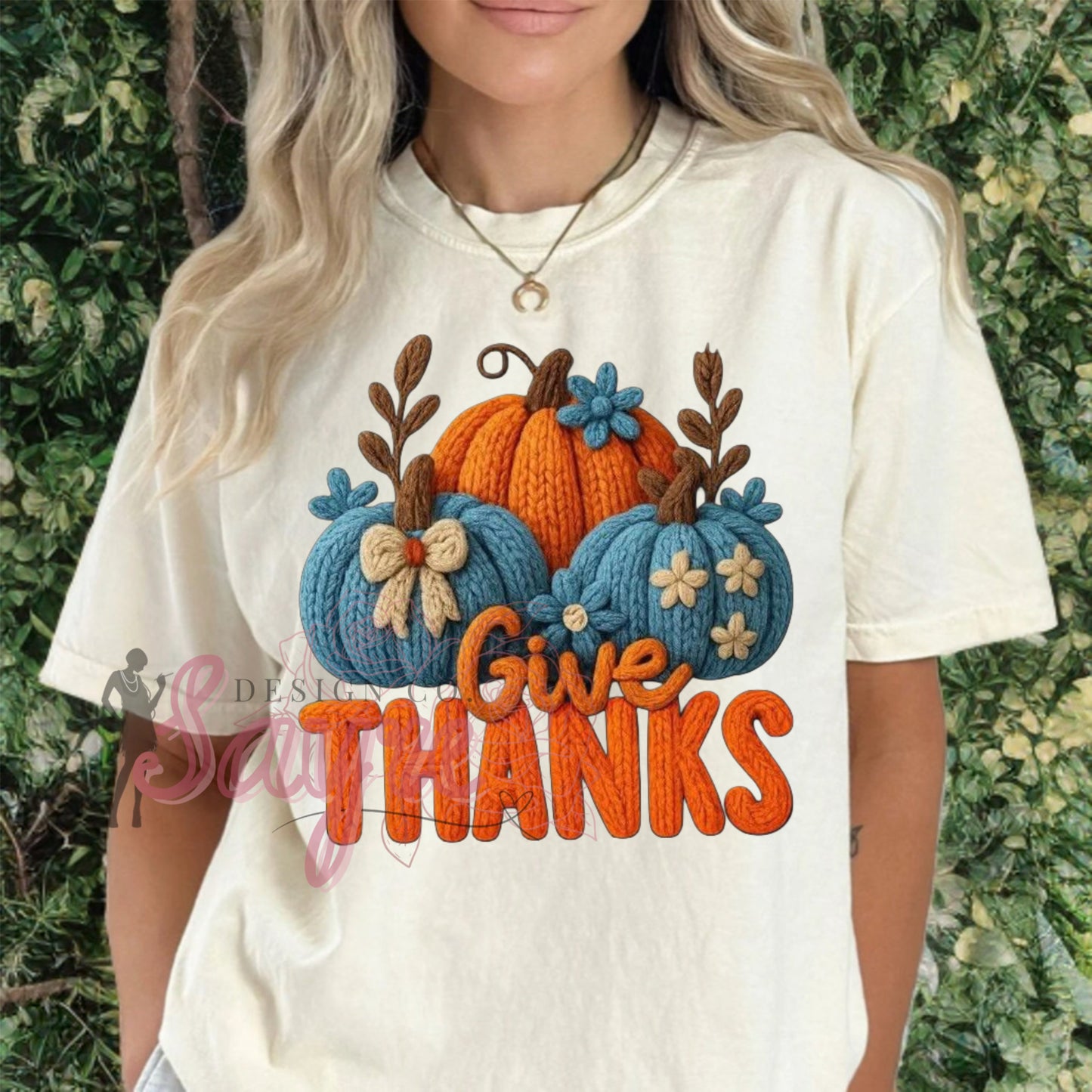 Give Thanks Afghan Pumpkin Shirt/Long Sleeve/Crewneck/Hoodie