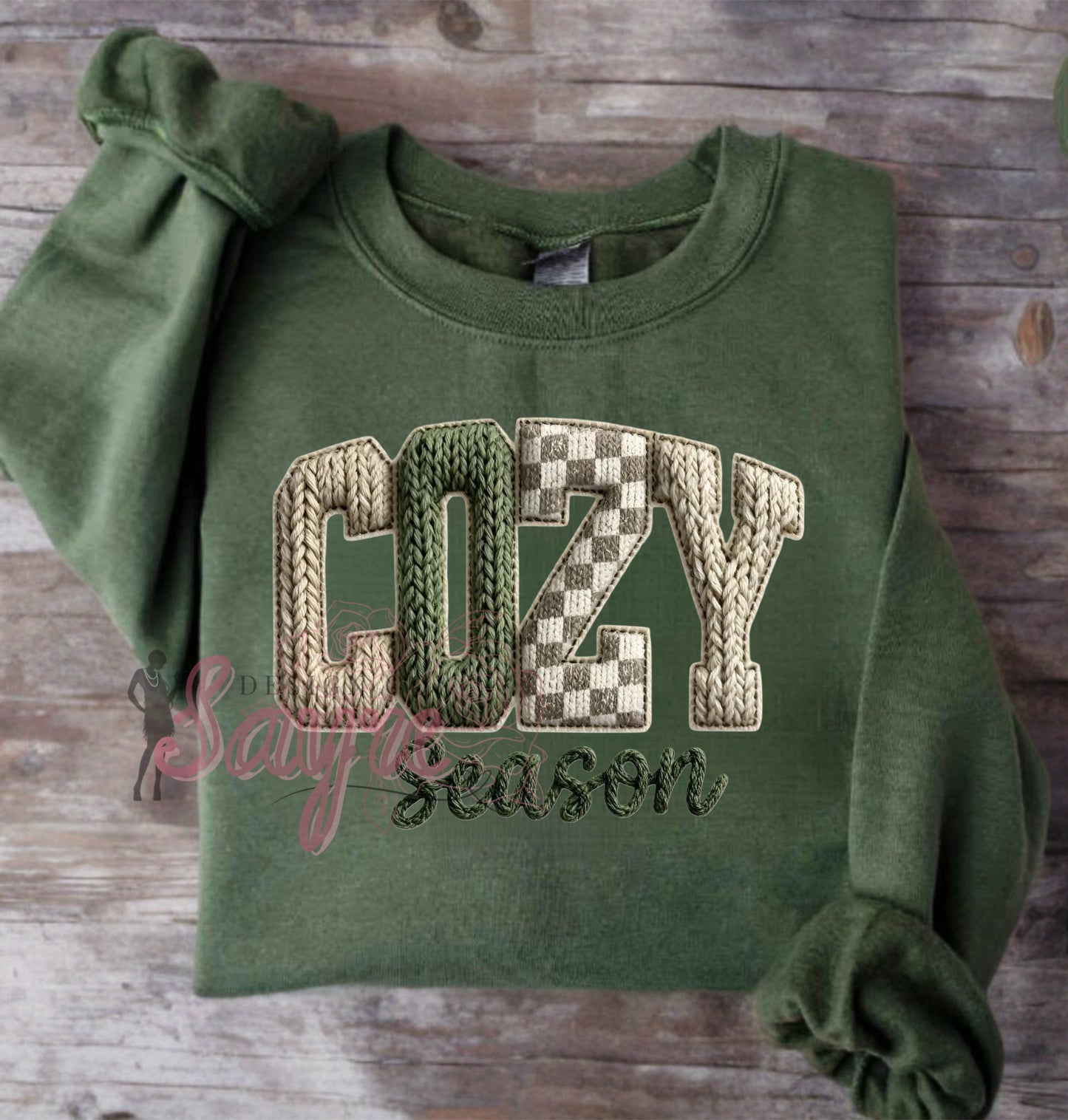 Afghan Print Cozy Season Shirt/Long Sleeve/Crewneck/Hoodie