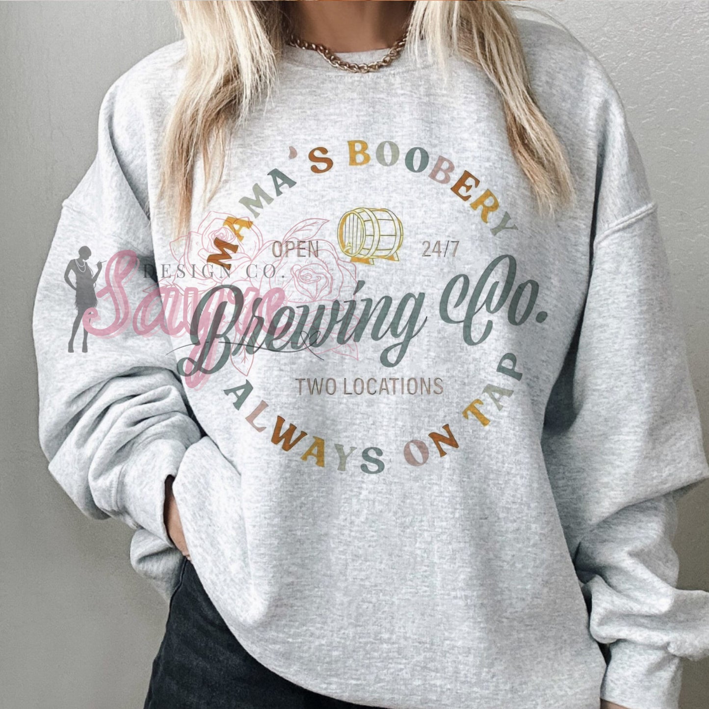 Mama’s Boobery Breastfeeding Sub Shirt/Sweatshirt