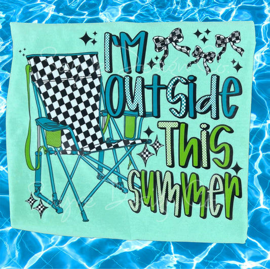 I’m Outside This Summer Tee