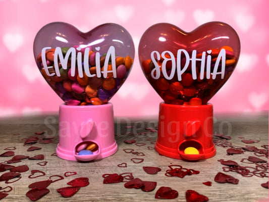 Personalized Candy Dispenser