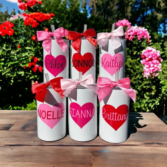 12oz Valentine’s Day Personalized Insulated Tumbler