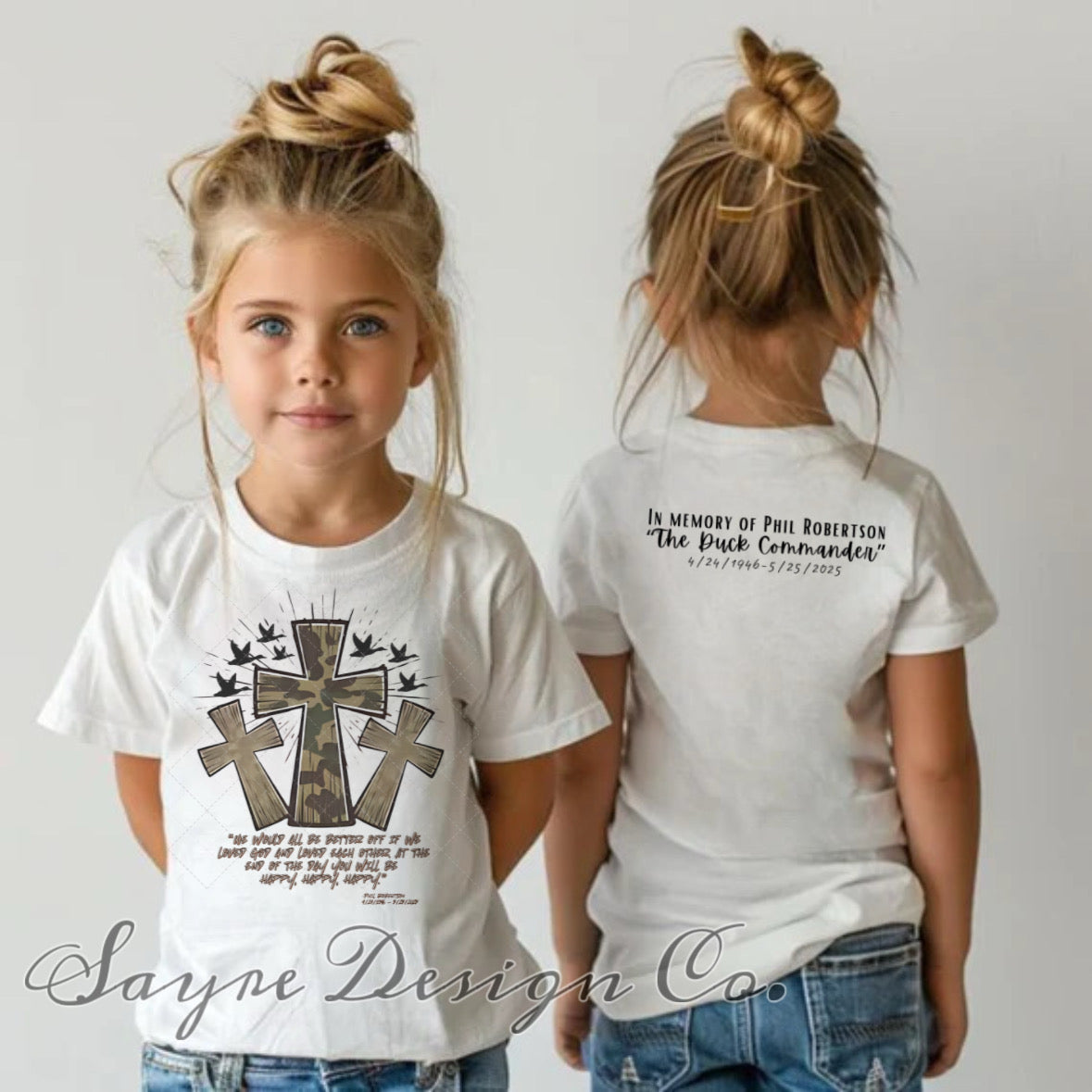 3 Crosses Tee- 2t-Youth