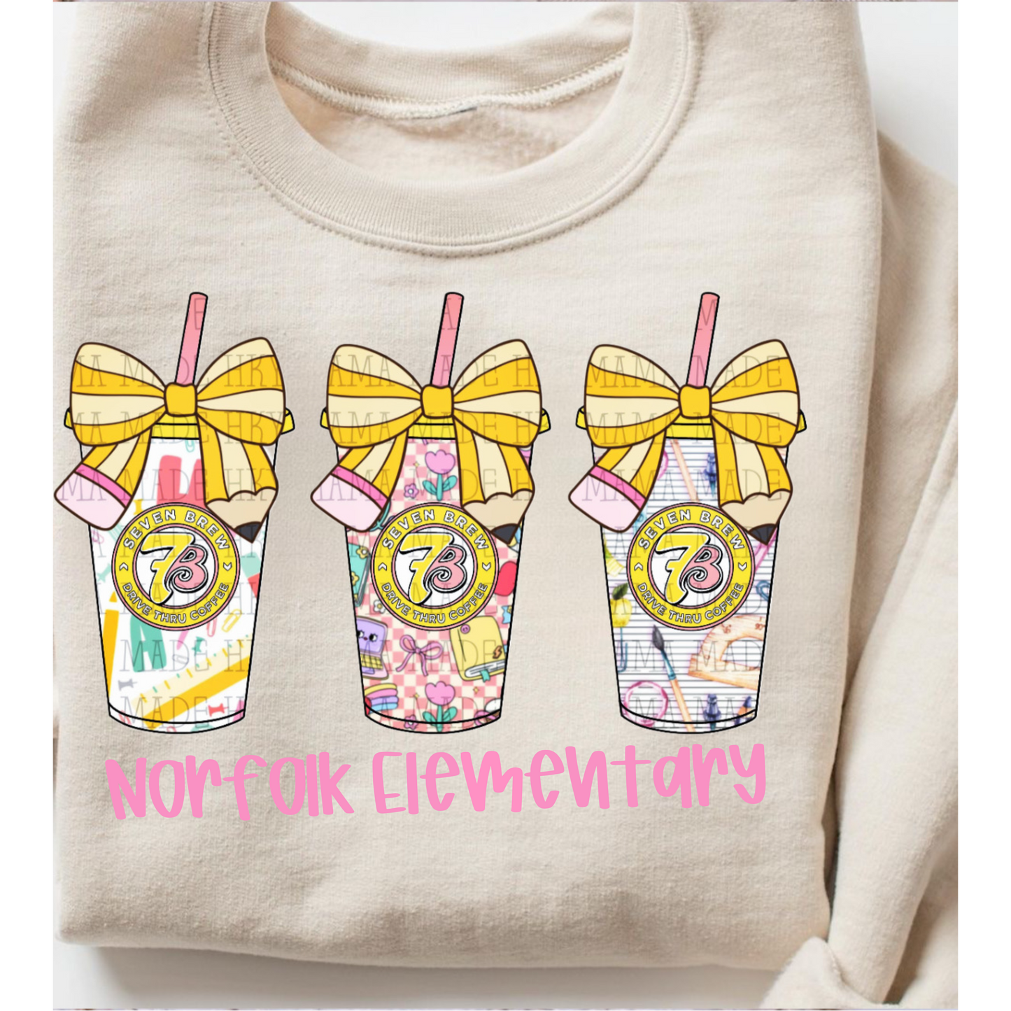 Customizable 7 Brew Teacher Shirt/Long Sleeve/Crewneck/Hoodie