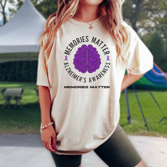 Memories Matter Alzheimer’s Awareness Tee 2t-Youth