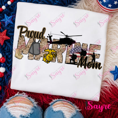 Add Your Own Title Proud Military Bundle