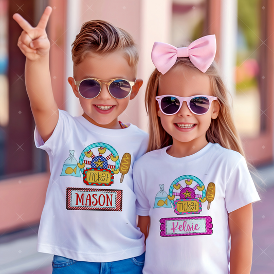 Fair Fun Name Tee/Onesies Baby-Youth