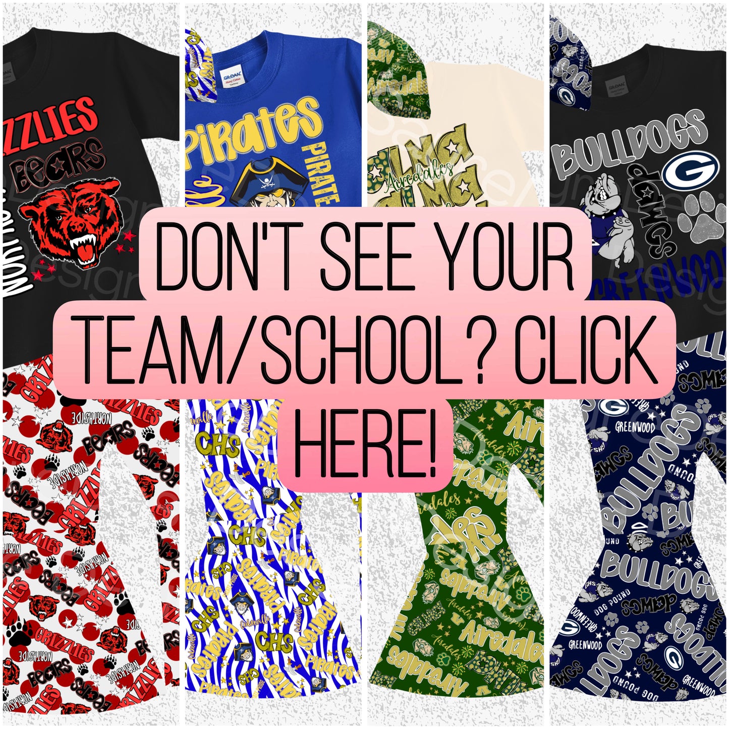 Don't see your team/school? Click here!- Girls Outfit