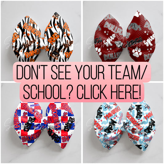 Custom Team Bows