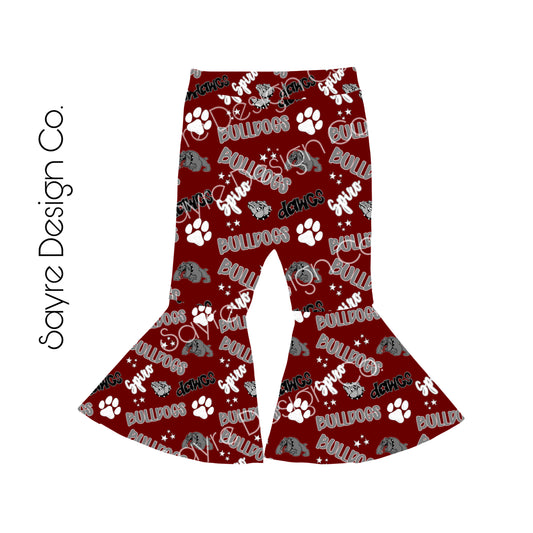Spiro Bulldogs Bell Pants