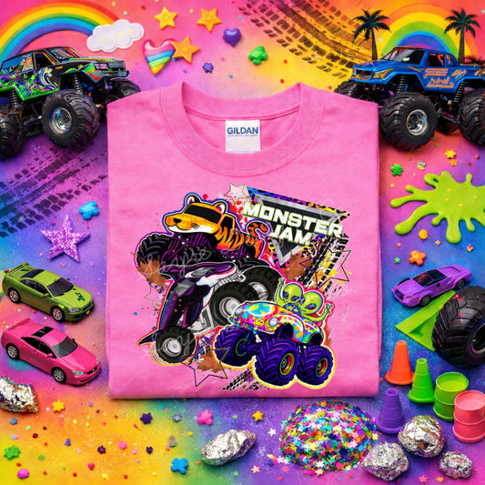 Monster Truck LF Collage Shirt/Long Sleeve/Crewneck/Hoodie