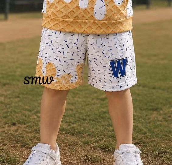 Custom Drip Shorts