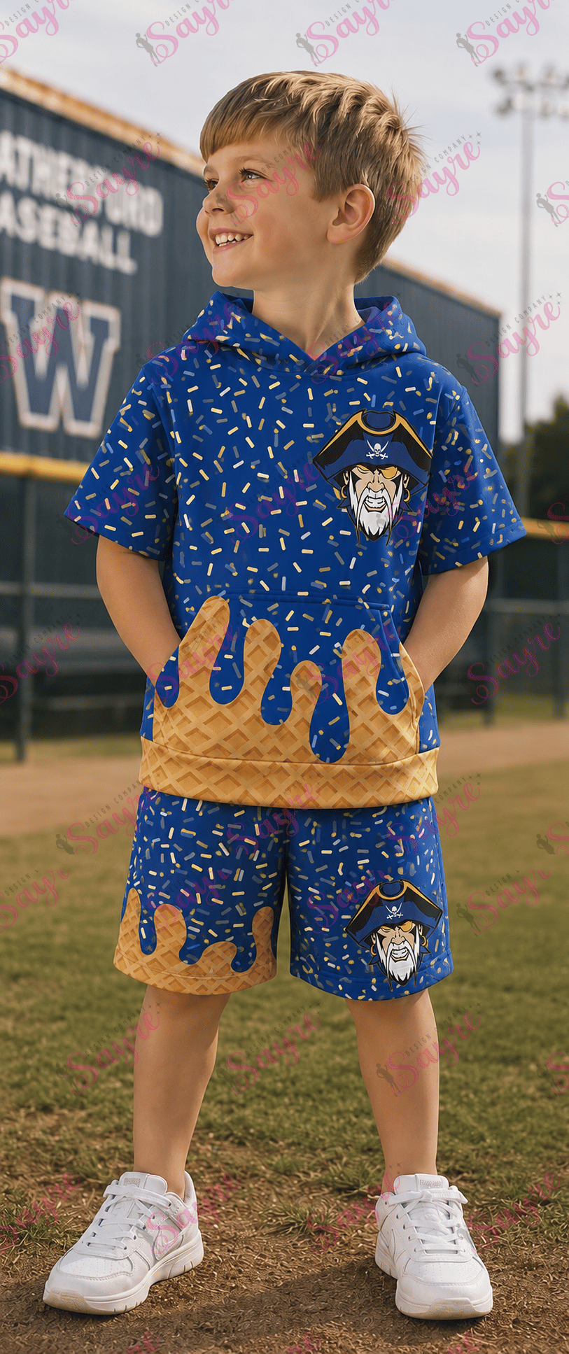 Custom Drip Shorts