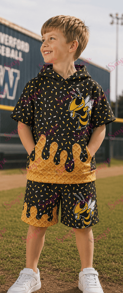 Custom Drip Shorts