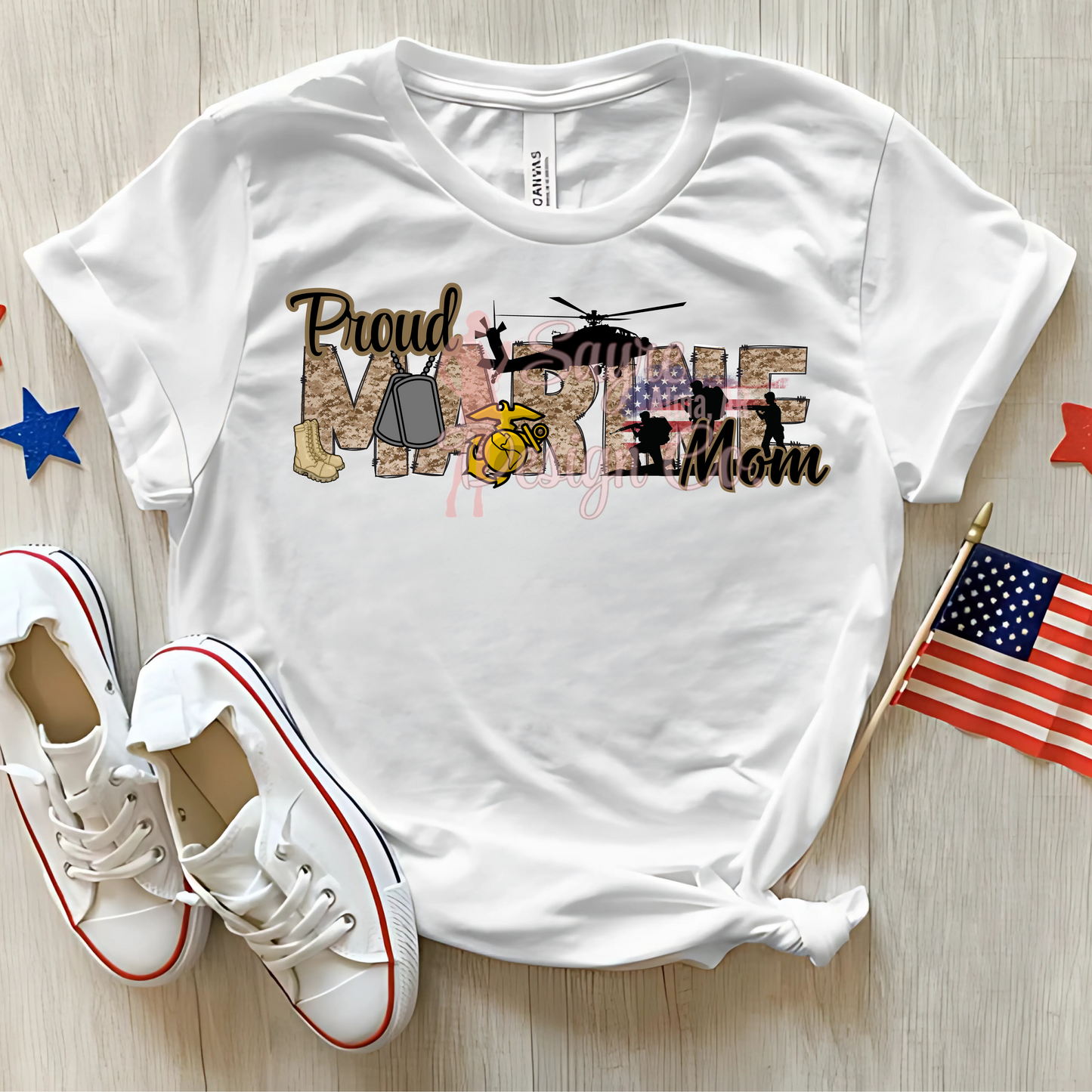 Customizable Proud Marine.. -Youth Sayre Design Co.