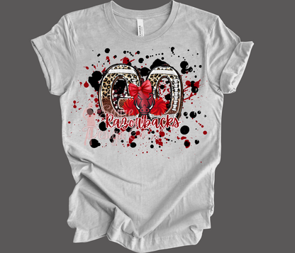 Go Razorbacks Splatter Sayre Design Co.