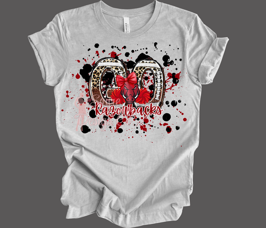 Go Razorbacks Splatter Sayre Design Co.