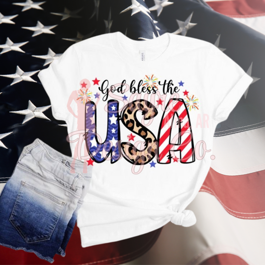 God Bless the USA -Youth Sayre Design Co.