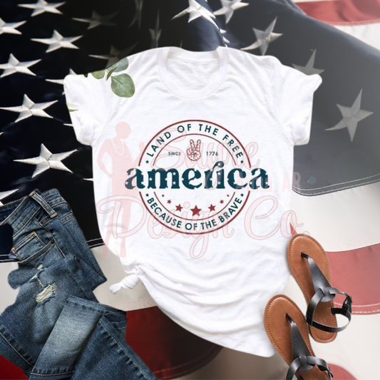 Land of the Free Circle-Youth Sayre Design Co.