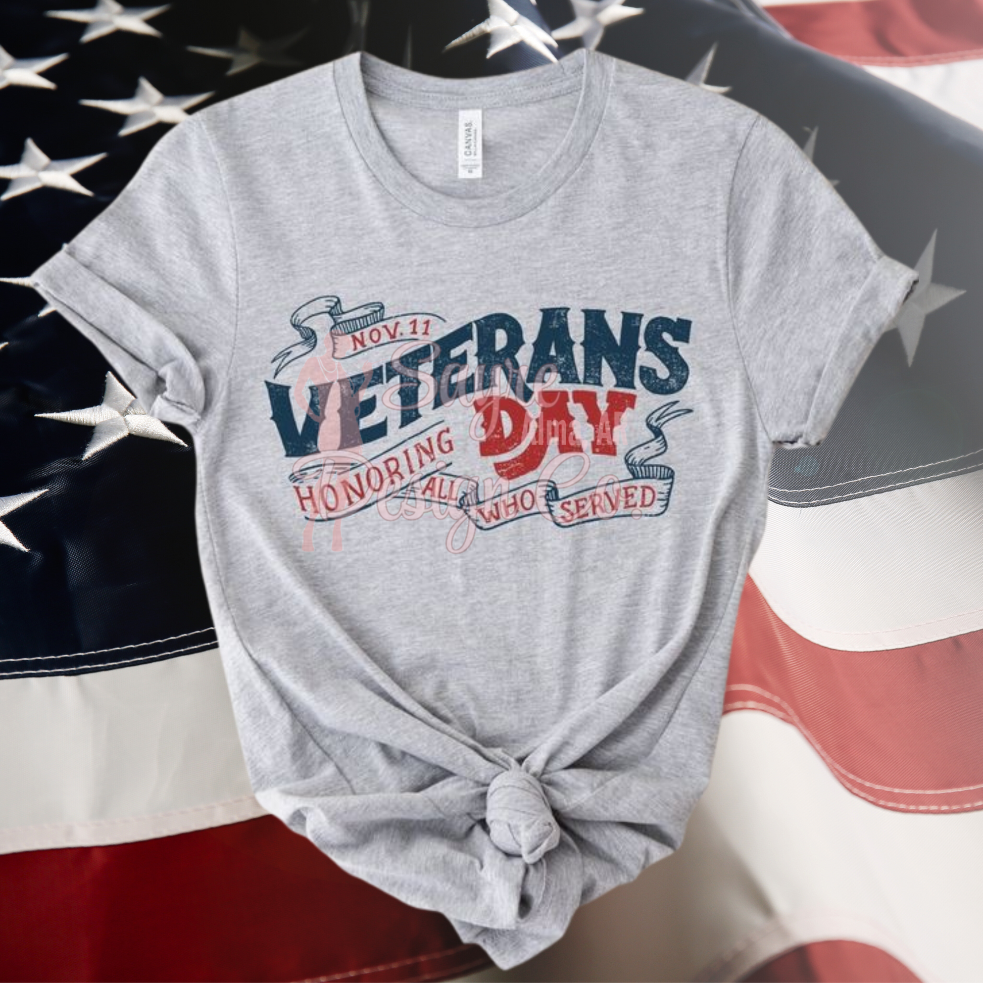 Veterans Day Banner -Youth Sayre Design Co.