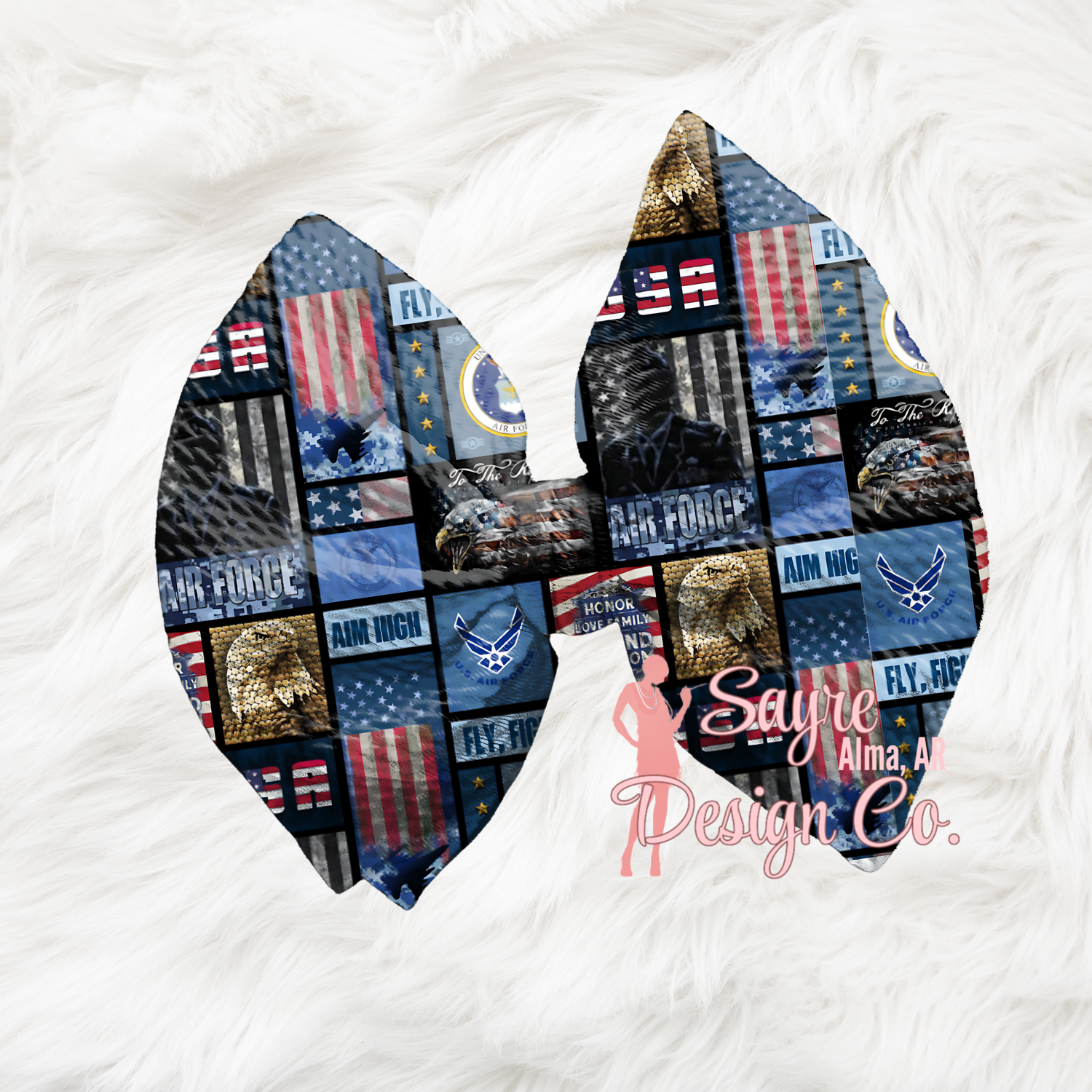 Air Force Full Print Bow Sayre Design Co.