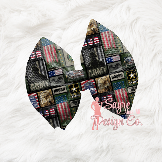 Army Full Print Bow Sayre Design Co.