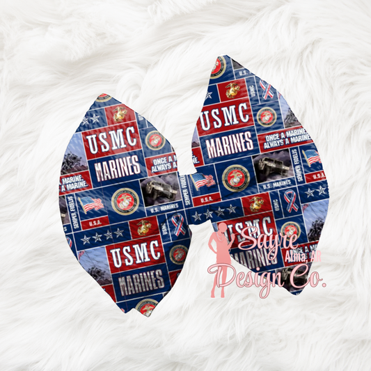 Marines Full Print Bow Sayre Design Co.